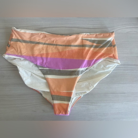 NWT Prana Sun Shade High Waist Bottom Waves Womens Size XL UPF 50 Quick Dry - Picture 3 of 10